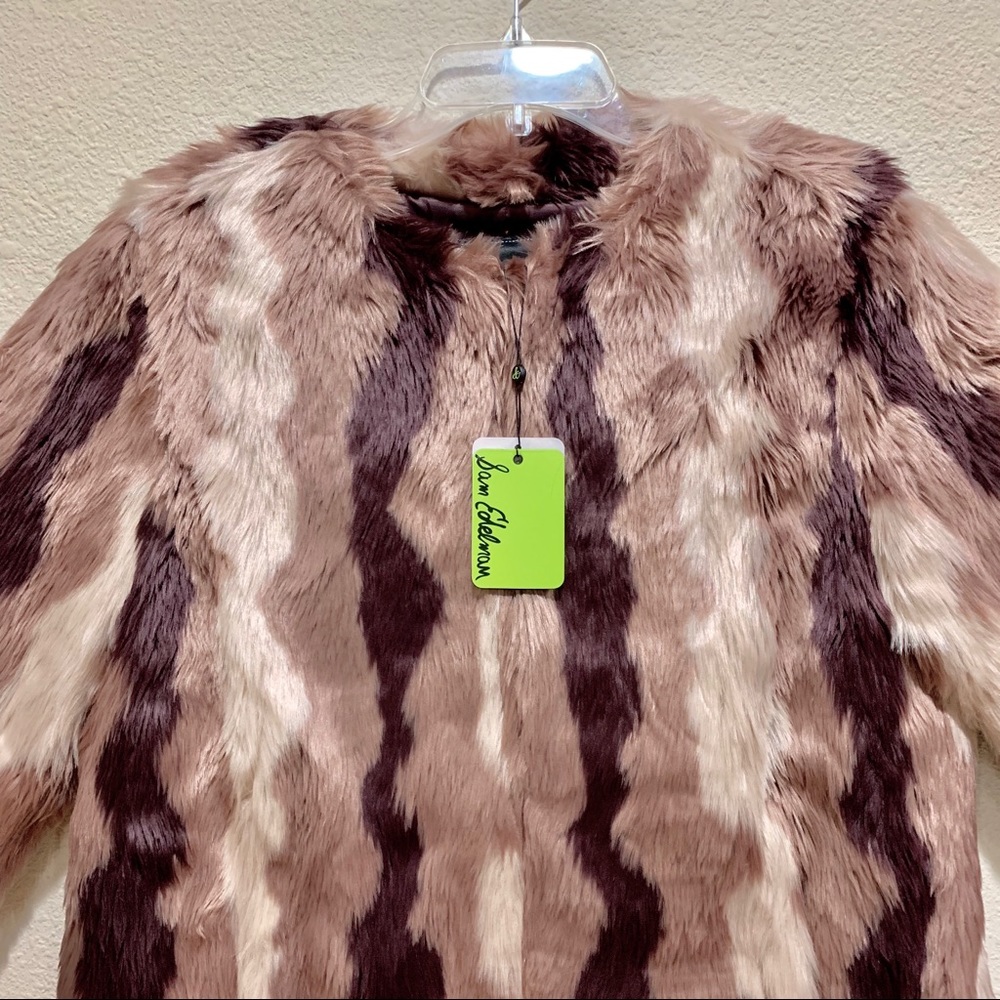 Sam Edelman Faux Fur Jacket (NWT) - Picture 3 of 16